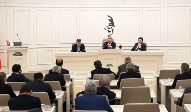 GBB Meclisinde gündem Faaliyet Raporu! Daha yaşanabilir Gaziantep için çalışıyoruz…