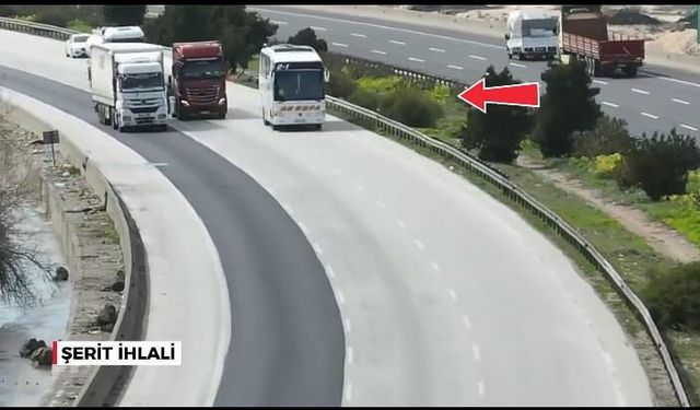 Gaziantep’te jandarmadan dron destekli trafik denetimi: Araçlara ceza yağdı