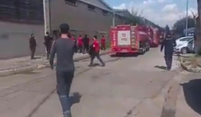 Gaziantep OSB’de panik anları! Fabrikada şok patlama! İşte o anlar…