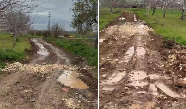 Gaziantep’te yol isyanı! Vatandaşlar yardım istedi…