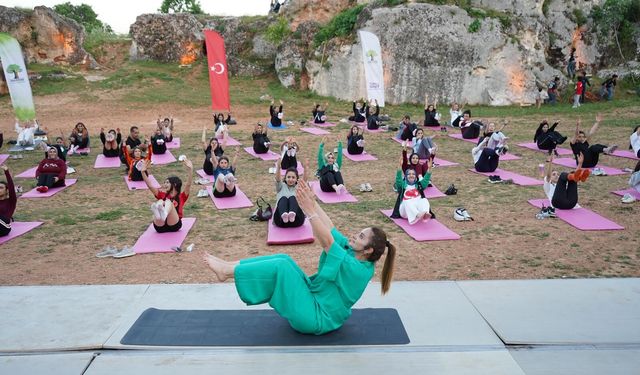 Gaziantep’te zihin ve beden buluşması! Yoğun ilgi gördü