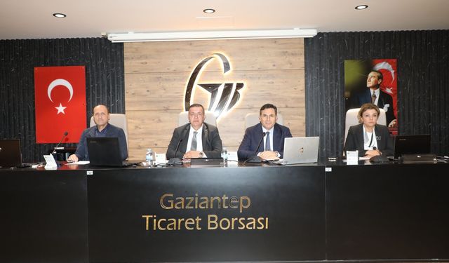 GTB'de kritik meclis! Gaziantep Hububat Ticaret Merkezi olacak...