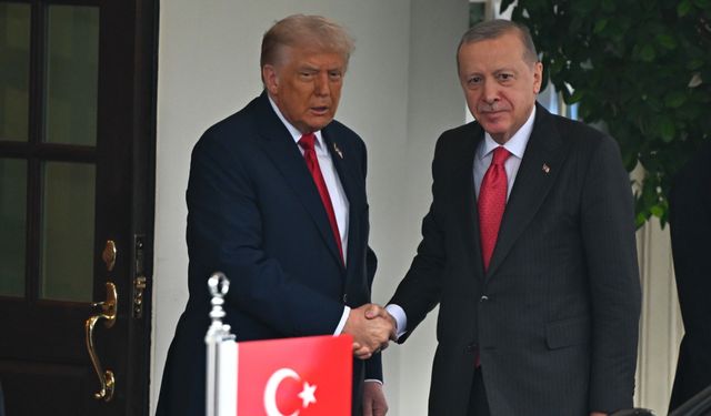 Cumhurbaşkanı Erdoğan, ABD Başkanı Trump ile görüştü