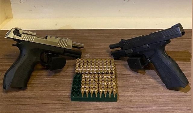 Gaziantep polisi düğmeye bastı! Silah kaçakçılarına operasyon! 9 zanlı yakalandı