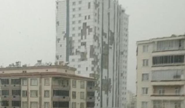 Sağanak ve fırtına Gaziantep'te Hastaneye büyük zarar verdi