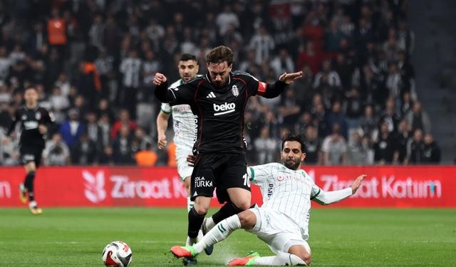 Ziraat Türkiye Kupası: Beşiktaş: 0 - Konyaspor: 1 (Maç Özeti)