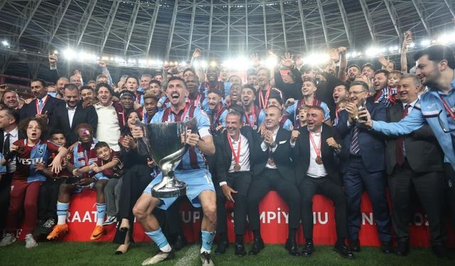 Trabzonspor, Ziraat Türkiye Kupası'na kavuştu