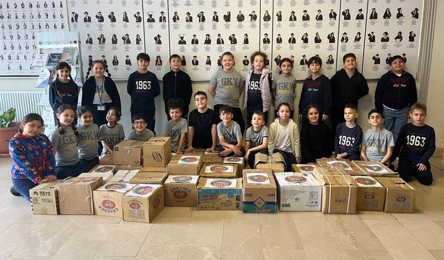 Gaziantep Kolej Vakfı miniklerden örnek davranış
