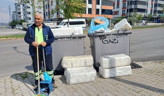 Gaziantep’te Belediye çalışanından duyarlı davranış! (VİDEOHABER)