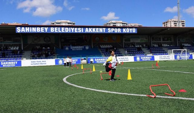 Gaziantep’te 200 çocuk sporla buluştu!