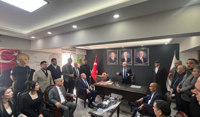 Atay’dan İl Başkanı Kılıç’a hayırlı olsun ziyareti
