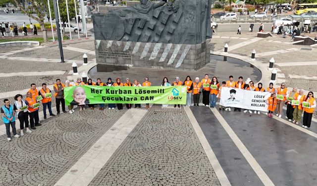 Lösev’den Gaziantep’te etkili çalışma! Çocuklar için bir araya geldiler