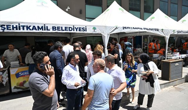 Gaziantep Adliyesi'nde DMD hastası çocuk için kermes düzenlendi