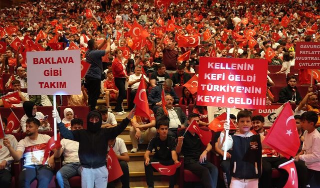 Gaziantep milli takıma dualarla destek oldu
