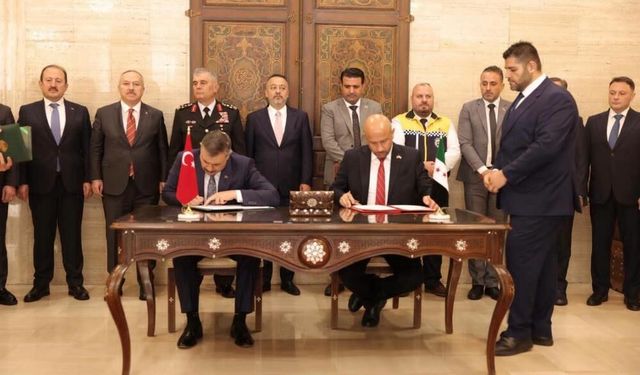 Şam'da Kritik İmza! Türkiye ile Suriye Arasında Anlaşma