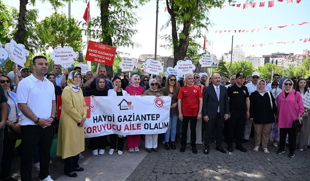 Gaziantep’te anlamlı etkinlik! Koruyucu Aile Konvoyu düzenlendi…