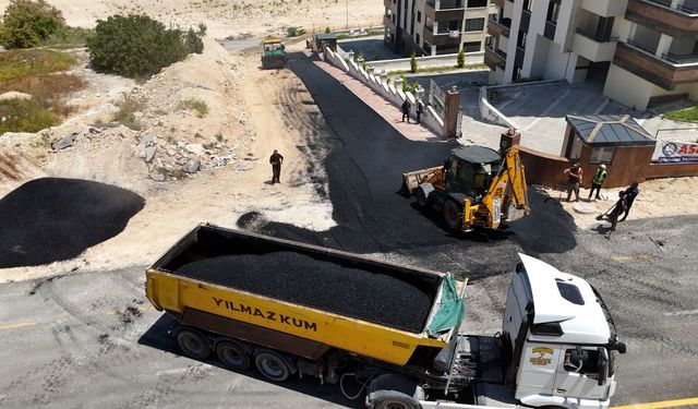 Gaziantep’te konforlu ulaşım için asfalt mesaisi