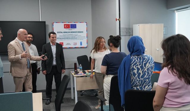 UNDP temsilcileri DİGEM’de yürütülen eğitim çalışmalarını inceledi