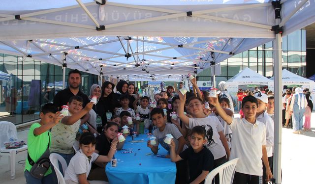 Gaziantep'te aileler Çevre Festivali'nde buluştu