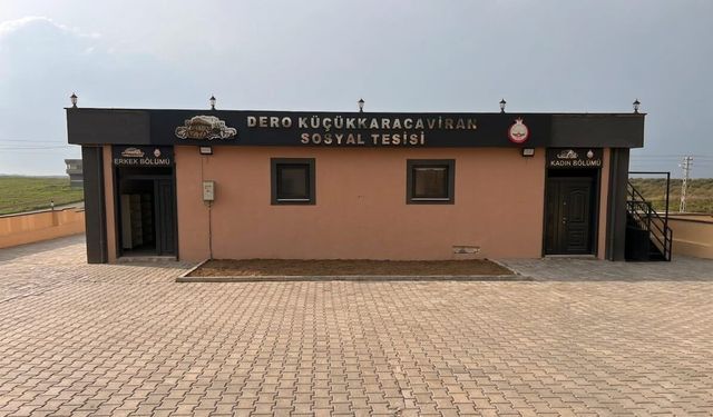 Gaziantep’te Dero Karacaviran’a sosyal tesis
