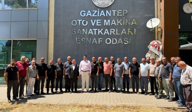 Ramazan Balcı ve Yönetimi, Yılmaz’ı ağırladı! Gaziantep esnafının talepleri masada…