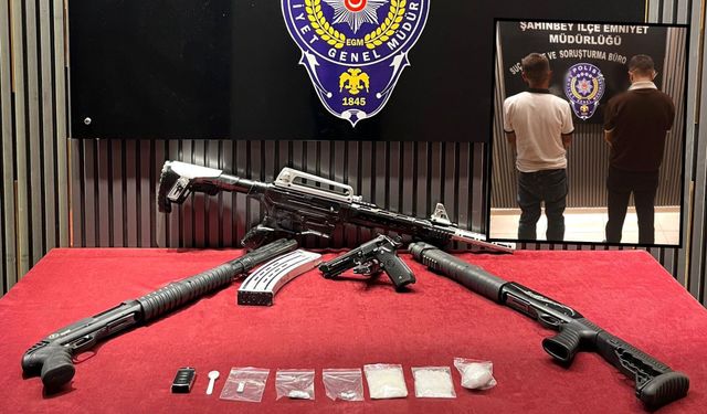 Gaziantep'te yasadışı silahlanmaya operasyon! 4 adet ruhsatsız silah ele geçirildi