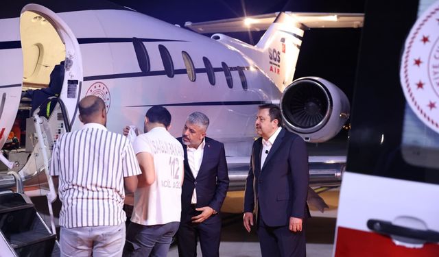 Fedaioğlu devreye girdi! Gaziantep’te ambulans uçak Turdu bebek için havalandı!