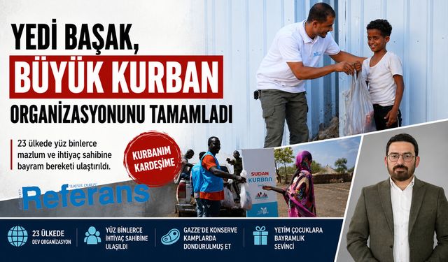 Yedi Başak, büyük kurban organizasyonunu tamamladı