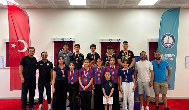 Gaziantep’te dereceye giren sporculara ödül