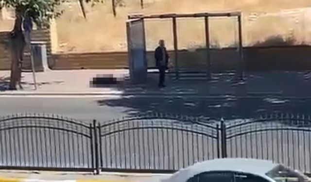 Durakta dehşet: Eşini silahla vurdu!