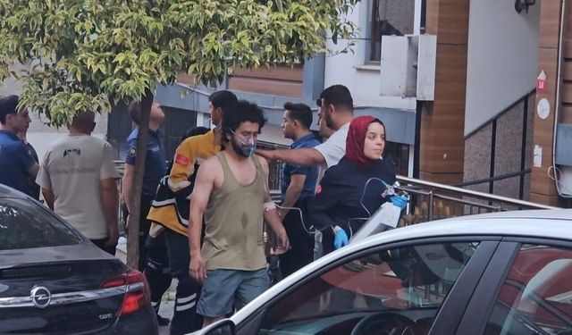 5 katlı binada yangın çıktı! 7 kişi kurtarıldı