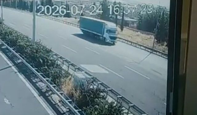 Gaziantep otoyolunda ters yönde giden tır sürücüsüne ceza!