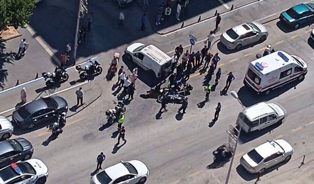 Gaziantep'te yunus polisleri kaza yaptı! (VİDEOHABER)