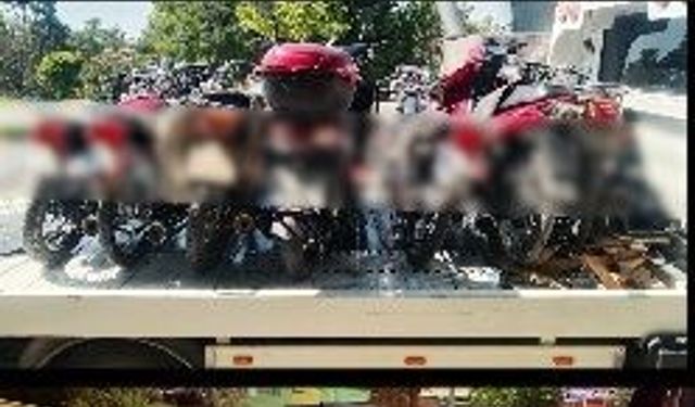 Gaziantep’te motosiklet sürücülerine şok denetim! 876 sürücüye 11,6 milyon TL’lik ceza…
