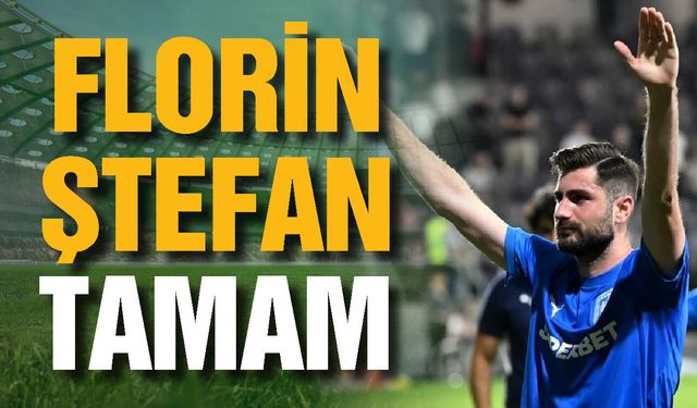 Gaziantep FK’da Florin Ştefan tamam