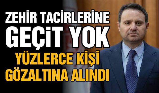 Gaziantep’te dev Narko Kapan operasyonu! Yüzlerce kişi gözaltına alındı
