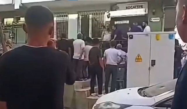 Gaziantep’te taziye evinde şok kavga!