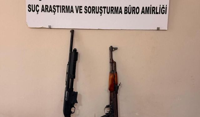 Gaziantep’te kalaşnikof operasyonu!