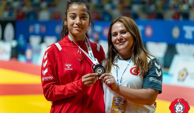 Bu gurur Gaziantep’in! Çelik, Avrupa ikincisi oldu…