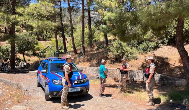 Gaziantep Jandarması orman yangınlarına karşı teyakkuzda!