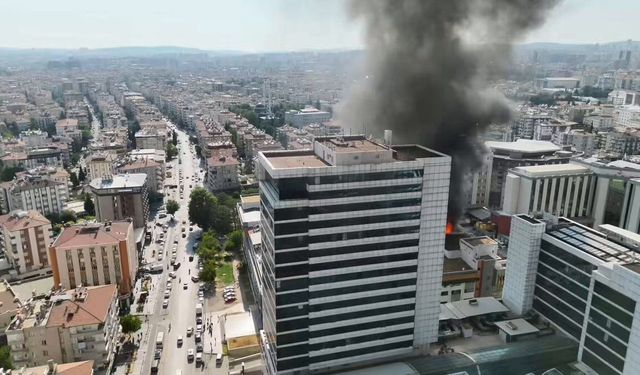 Gaziantep’te yangını ilk İHA fark etti, ekipler alarma geçti!