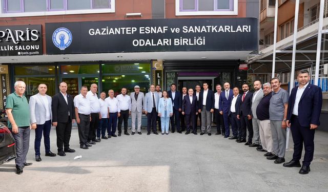 Gaziantep’te esnafa dev destek! GESOB’a arsa tahsis edildi