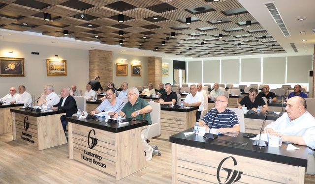Gaziantep Ticaret Odası’nda tahıl ticareti konuşuldu