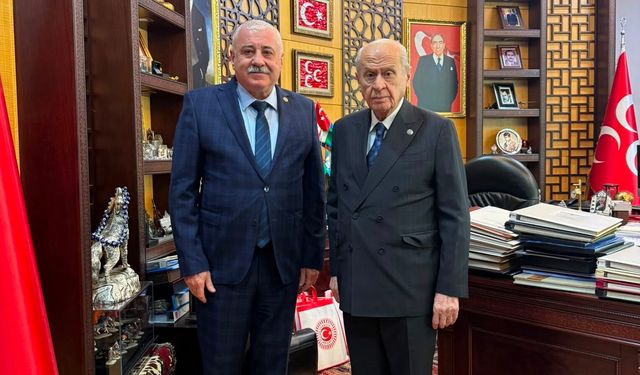 Milletvekili Atay’dan MHP Lideri Bahçeli’ye ziyaret! Gaziantep ile ilgili brifing verdi…