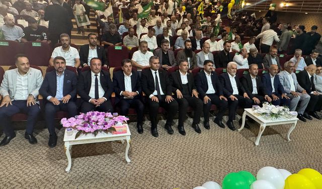 Gaziantep'te HÜDA PAR kongresi gerçekleşti: Yeni il başkanı belli oldu!