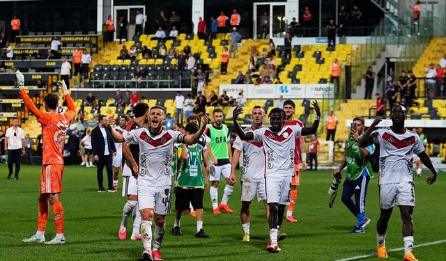 Gaziantep FK, Süper Lig'de bu sezonki ilk galibiyetini aldı