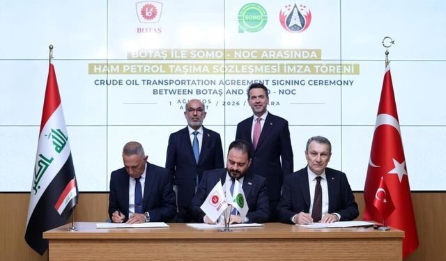 Türkiye ve Irak'tan petrol hattında yeni anlaşma! İmzalar atıldı…