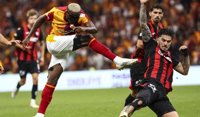 Galatasaray: 2 - Çorum FK: 2 (Maç Özeti)
