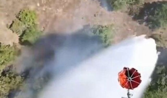 OGM'den açıklama geldi! Balıkesir'deki yangına 6 helikopterle müdahale edildi