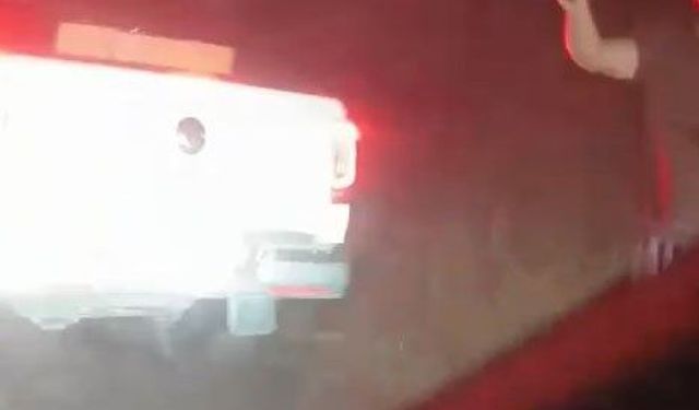 Ailenin bulunduğu araca saldırı (VİDEOHABER)